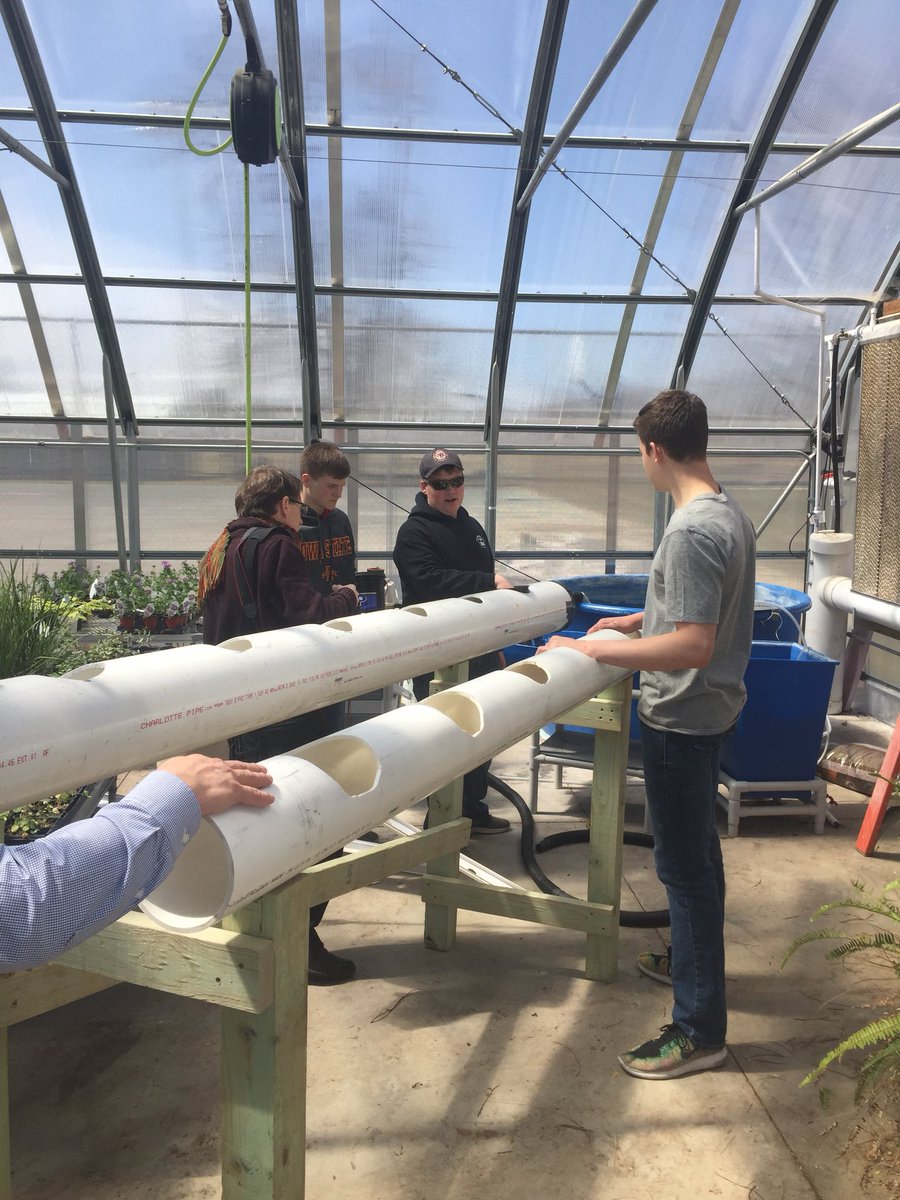 The aquaponics team played host to <a href="/DaveDeWitte/">Dave DeWitte</a> of the Corridor Business Journal today. Be sure to look for these guys within the CBJ’s weekly journal.

Well done, fellas!