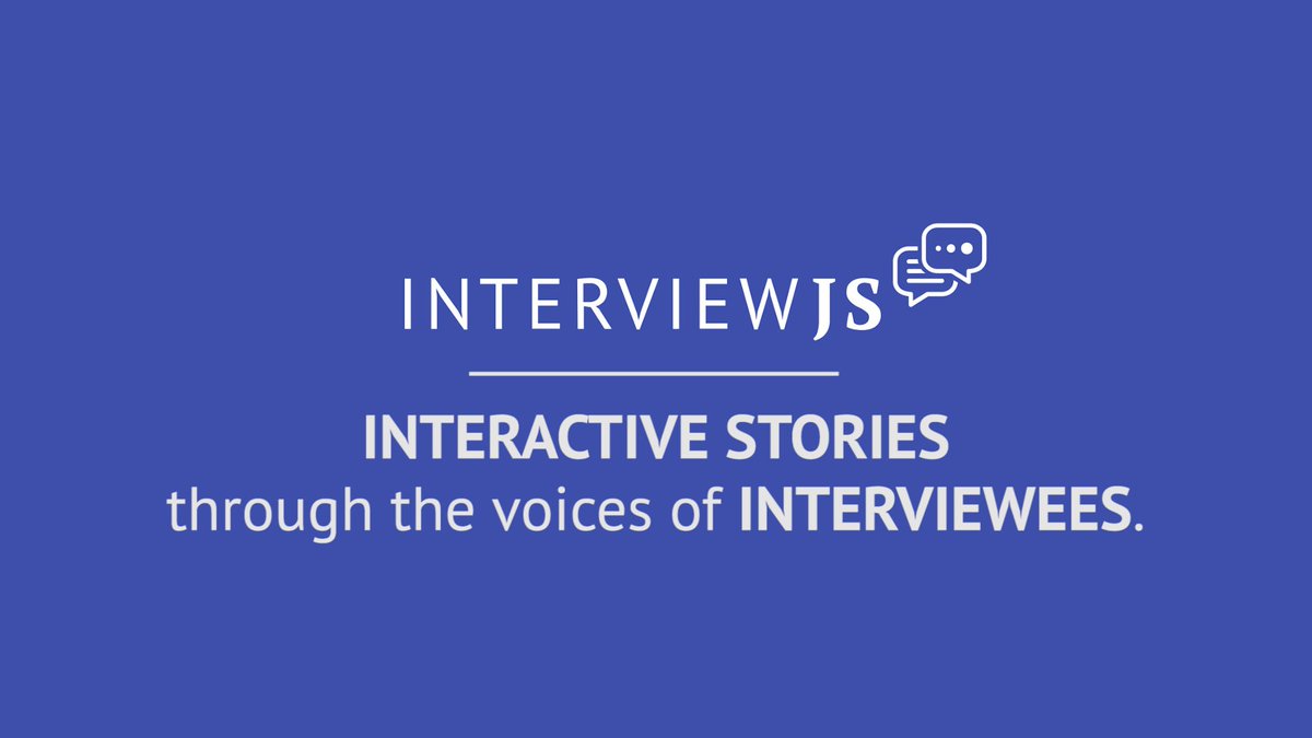 interview_js's tweet image. Hello @HacksHackersLDN 👋! Follow us @Interview_js or join the conversation with #InterviewJs #HHLDN