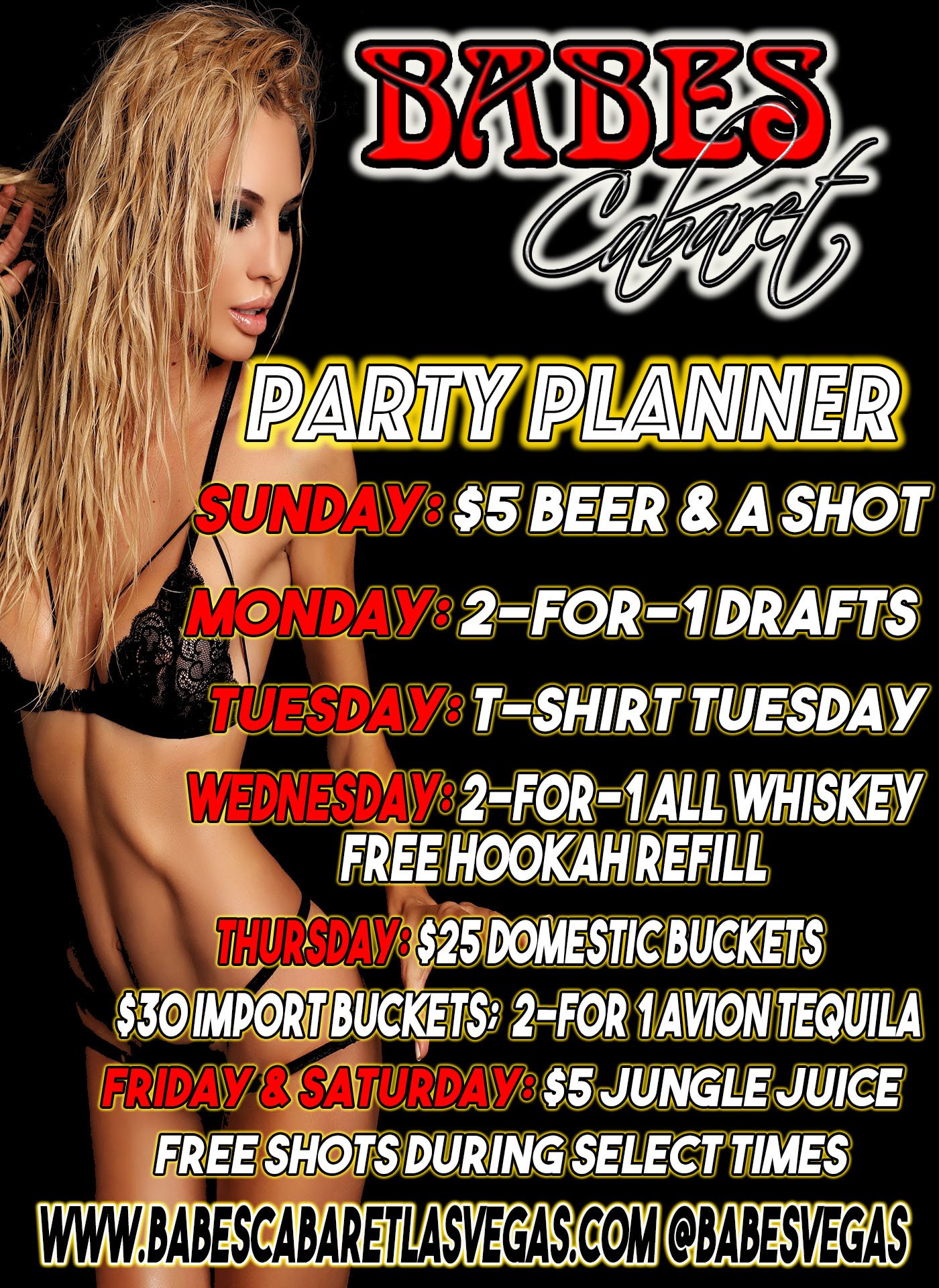 Minks Las Vegas on Twitter "BabesVegas Sundays lasvegaslocals 