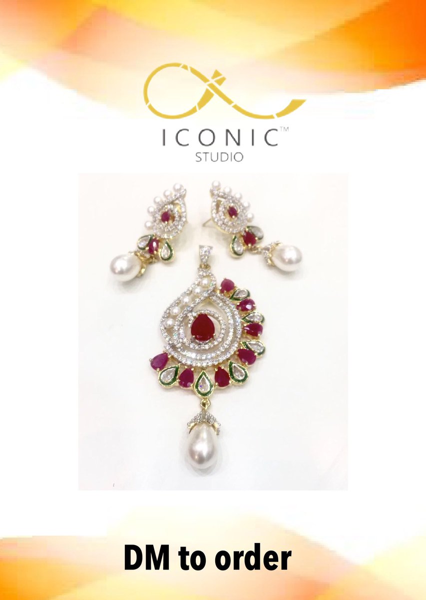 studio_iconic's tweet photo. #Pendant only at #iconicdesignerstudio #studio DM for price. #iconicstudio #jewelleryshop #iconicdesignstudio
#partyjewelry #stylish #necklace #weddingphotography #shop #weddingdress #bridalwear #bridaljewellery #jewelrystore #mumbai #jewelrystudio #jewelrystore #shopping https://t.co/EXXrEdXlIM