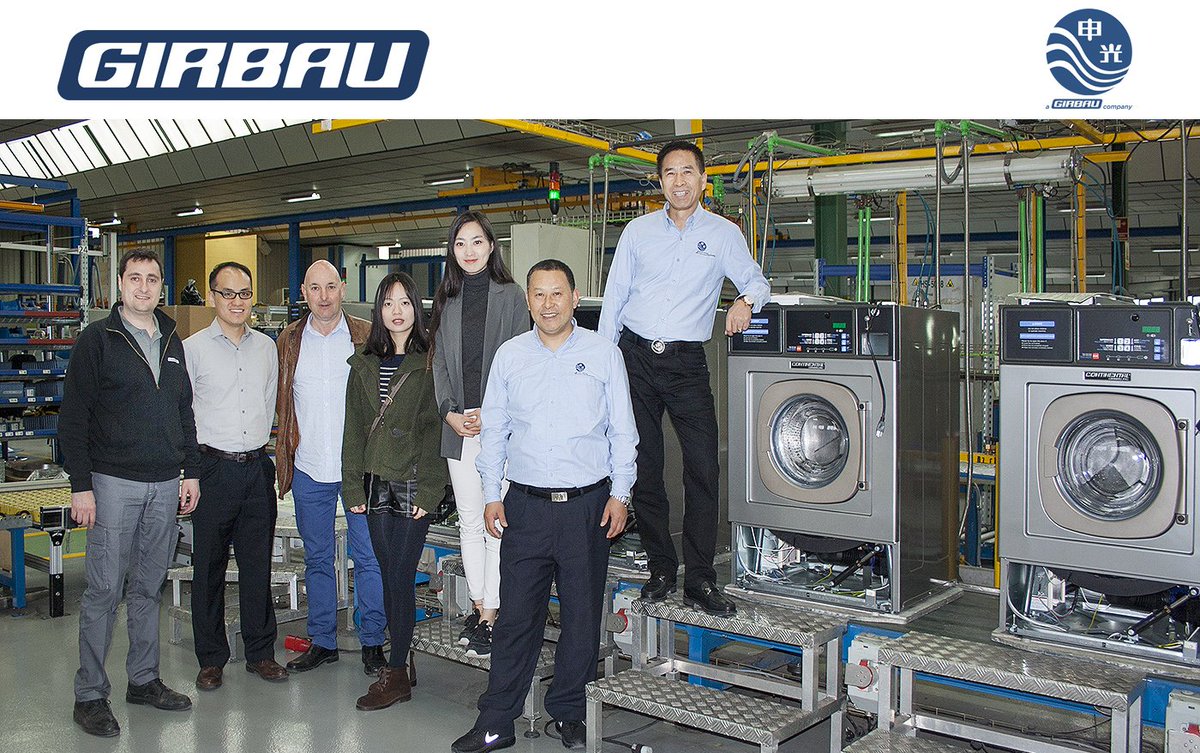 GirbauGroup's tweet photo. Tenemos a nuestros compañeros de Girbau Shenguang Laundry Technology en Vic. Compartimos conocimientos e innovaciones. -- We have our colleagues from Girbau Shenguang Laundry Technology here in Vic. With them, we can share knowledge, technology and innovation. #Shanghai #China https://t.co/NyDS2WN5Gx