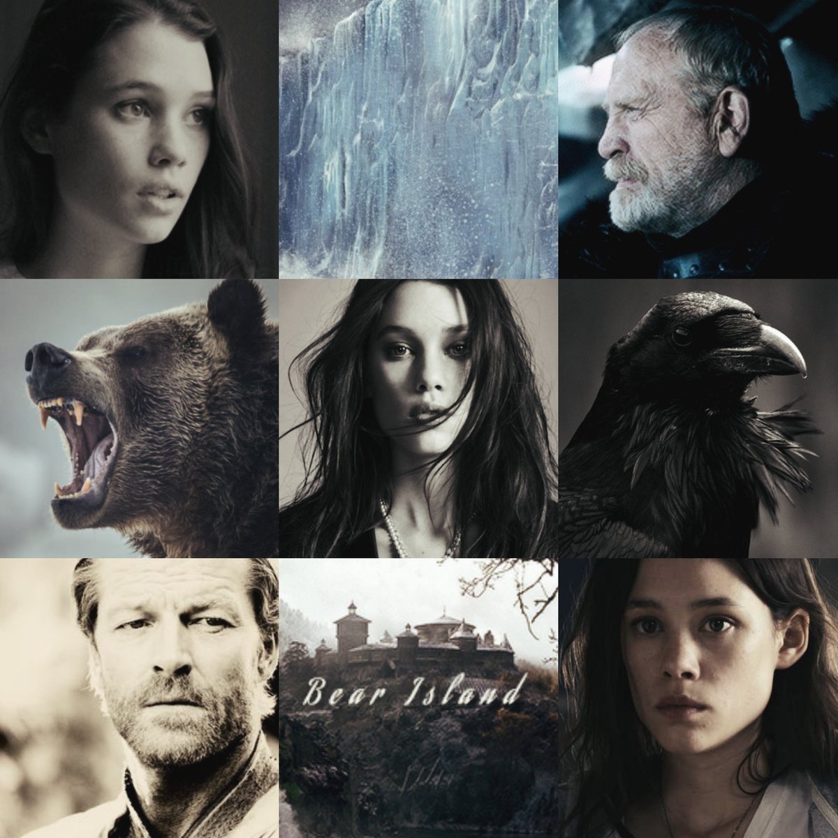 ❄️ Nera Mormont ❄️

~ 20 años
~ Hija adoptiva de Jeor Mormont 
~ Primera mujer de la guardia de la noche
~ Lady Raven
~ Sangre de oso y lobo
~ Here We Stand

¿RT?
