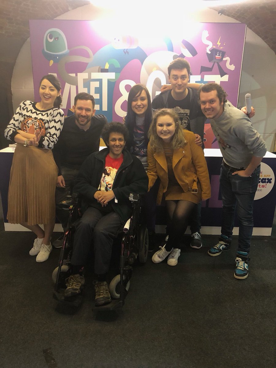 Mark_Fox's tweet photo. Meet and Greet with @OutsideXbox &amp; @outsidextra on Friday 13th April at #EGXRezzed. Some of the most kindest, genius people I've ever met. @EGX @icklenellierose @janedouglas @Farrantula @MikeChannell @lukewestaway @LisasBeautySpot #EGX2018 https://t.co/49x8VqCzs6