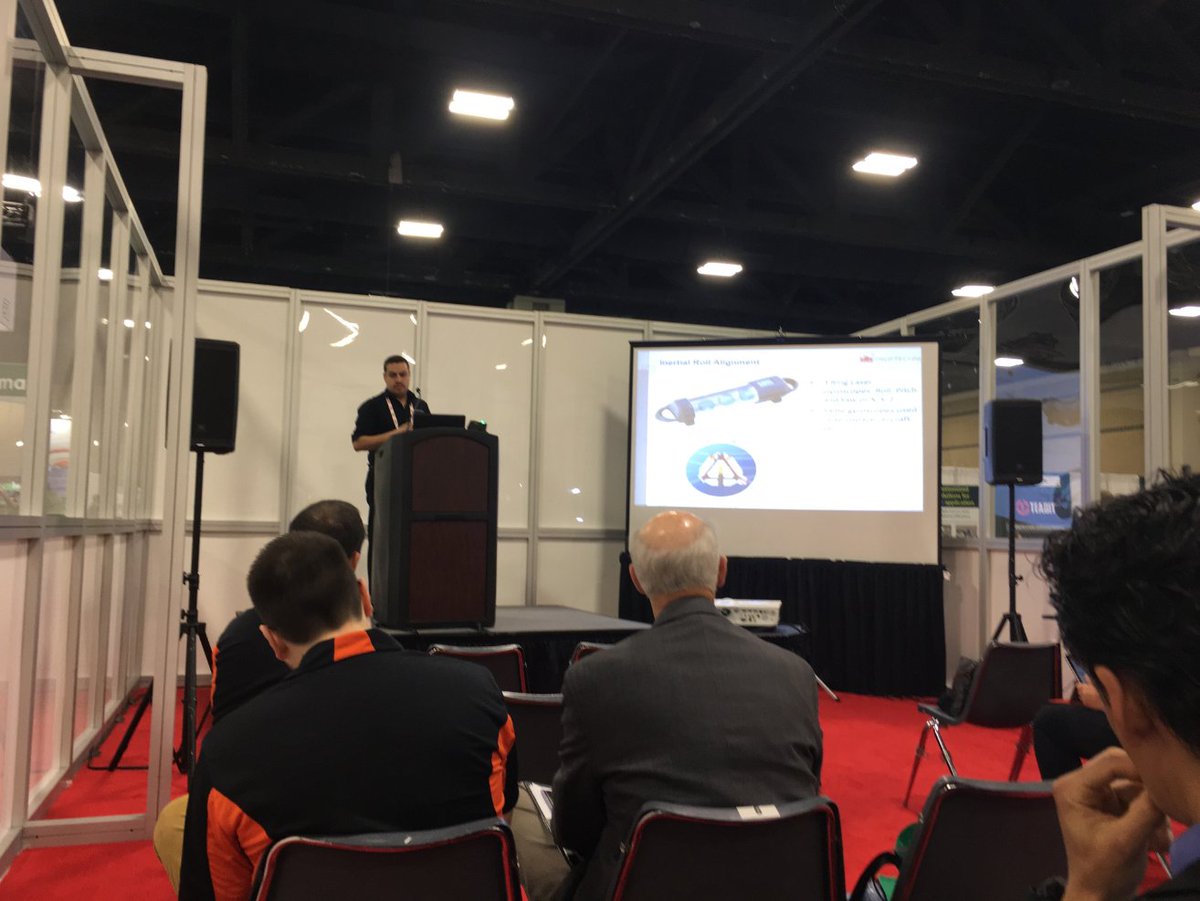 PRUFTECHNIK_NA's tweet photo. Did you catch our colleague, Payam Assadi, talk at #PaperCon2018?
He spoke on the PARALIGN and its 3 laser gyros; this lets you record nonstop measurements & allow roll alignment at different machine sections.
Curious to know more? Stop by booth 741! 😀
#PRUFTECHNIK #PARALIGN https://t.co/OtnlwCtLNW