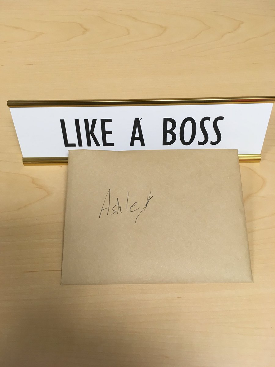 When you have an awesome boss who is really good at supporting you and encouraging you to lead your team well. #1063gettinafterit