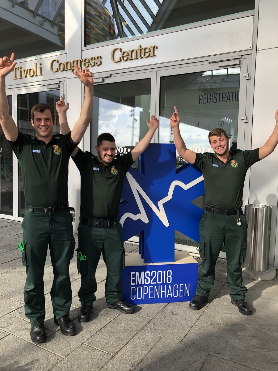 Congratulations to East Midlands Ambulance Service from NHS England for winning both the prize of the jury and the audience prize at <a href="/European_EMS/">EMS Europe</a> 🚑💨✨✨✨