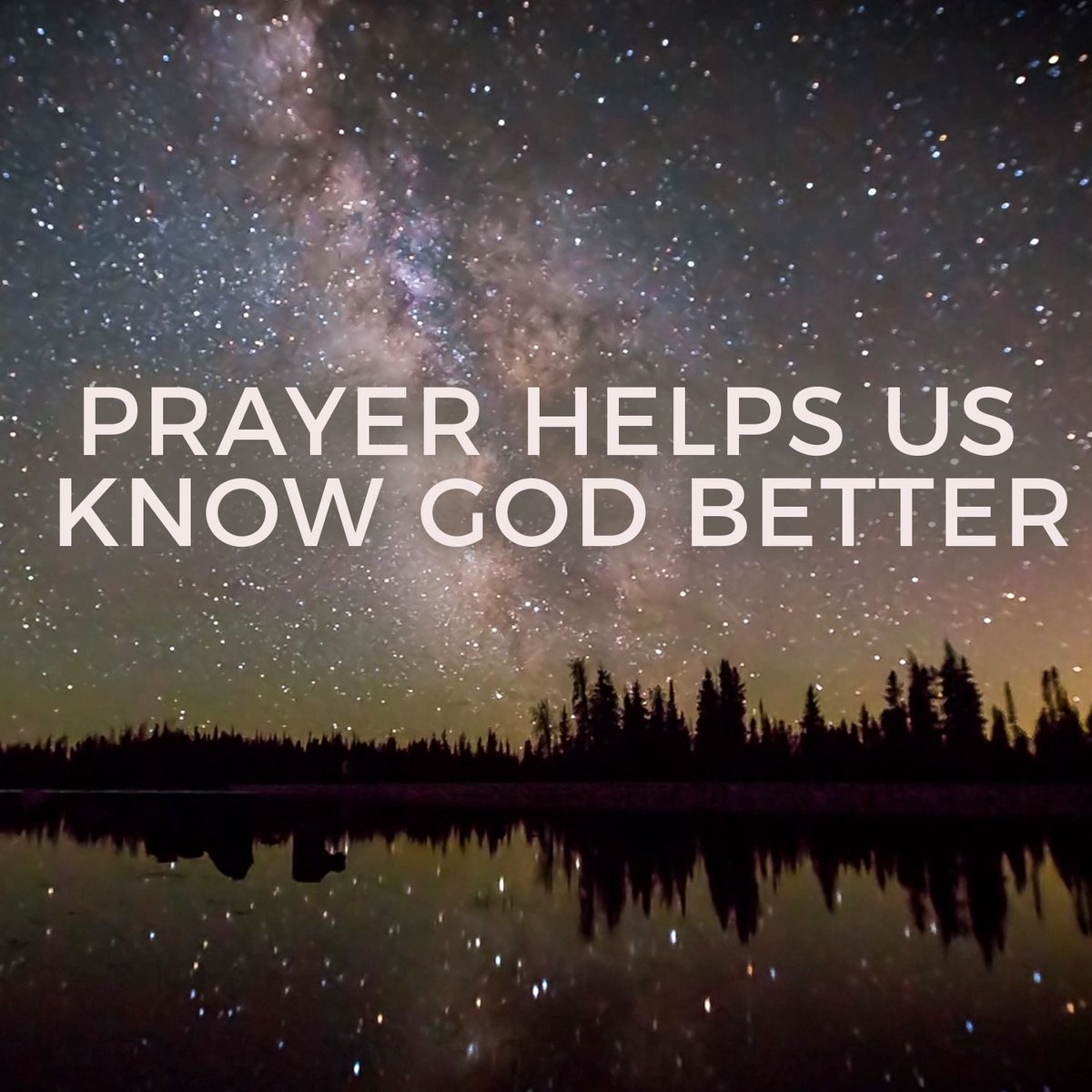 central_hsm's tweet image. Prayer helps us know God better. #BottomLineWeek2 #KnowGodSeries #HSM