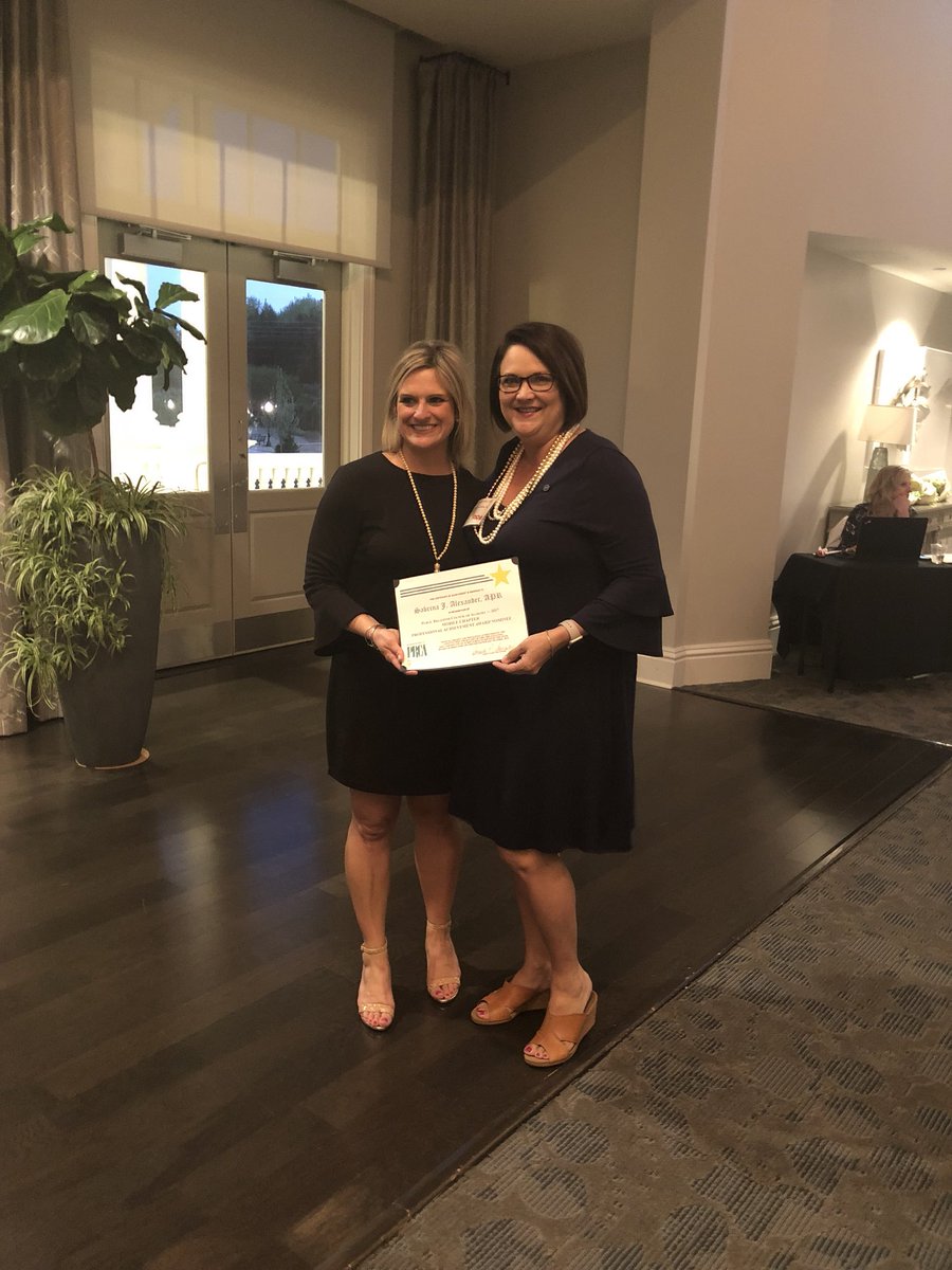 PRCAMobile's tweet photo. A big round of 👏 for tireless volunteer, former Chapter President and consummate professional, Sabrina Long Alexander, on being recognized as one of the top PR Pros in our state!! 🎉 #PRDistilled @PRCA_State https://t.co/PQkzAZRyks