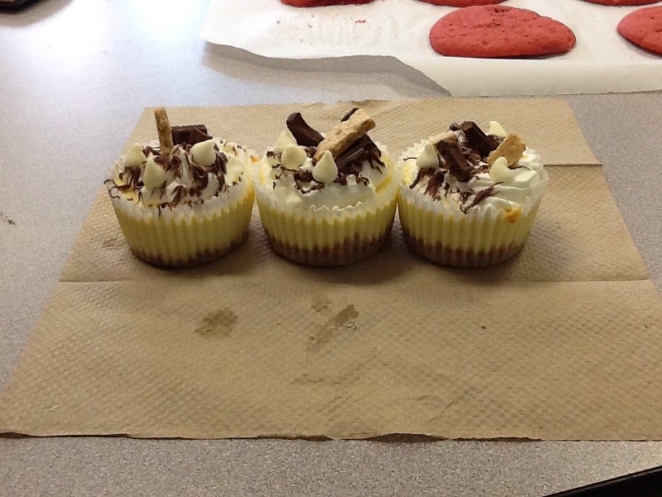 MrsRingstaff's tweet photo. Culinary Prep students made cheesecakes this week. https://t.co/4eAwNqhh2n