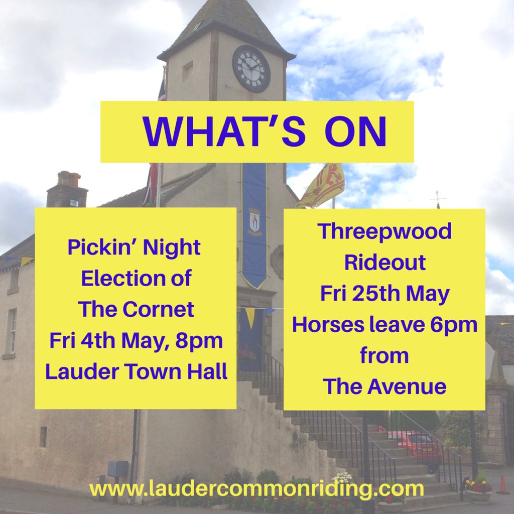 Lauder Common Riding tweet media