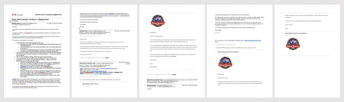 ffpandy's tweet image. Should it take in excess of 28 days to resolve a simple complaint @NVarneyMerlin @altontowers ? I think not #treatthecomplaintwithrespect #CustomerService #DoTheRightThing #disappointedchildren #stopmakingexcuses