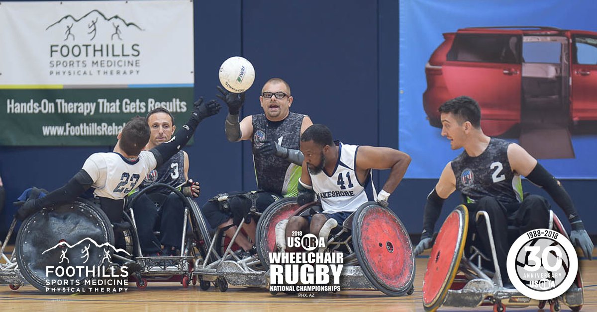 Ability360Sport's tweet image. We are getting ready for the 2018 @USQRA Wheelchair Rugby Nationals starting this Thursday!

Thank you to @vmivans, @BarrowNeuro, @FoothillsRehab, and so many more for sponsoring and supporting this event. #BarrowConnection #WeAreFoothills #PilotYourLife #VMIVans