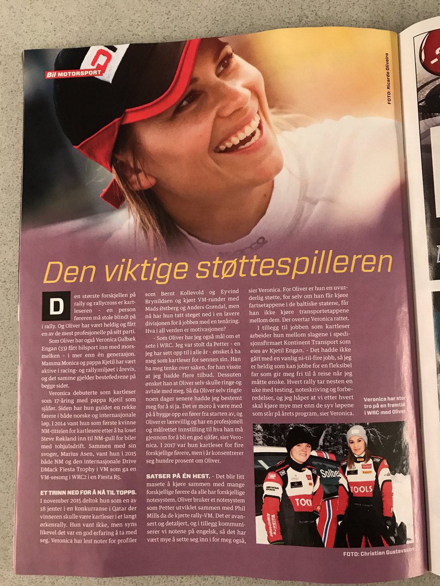 Really cool for me and <a href="/oliversolberg01/">Oliver Solberg 🍩</a> to be featured in <a href="/BladetBil/">Bladet Bil</a> magazine this week - check it out! //
Les om Oliver og meg i denne ukens utgave av bladet Bil!😀