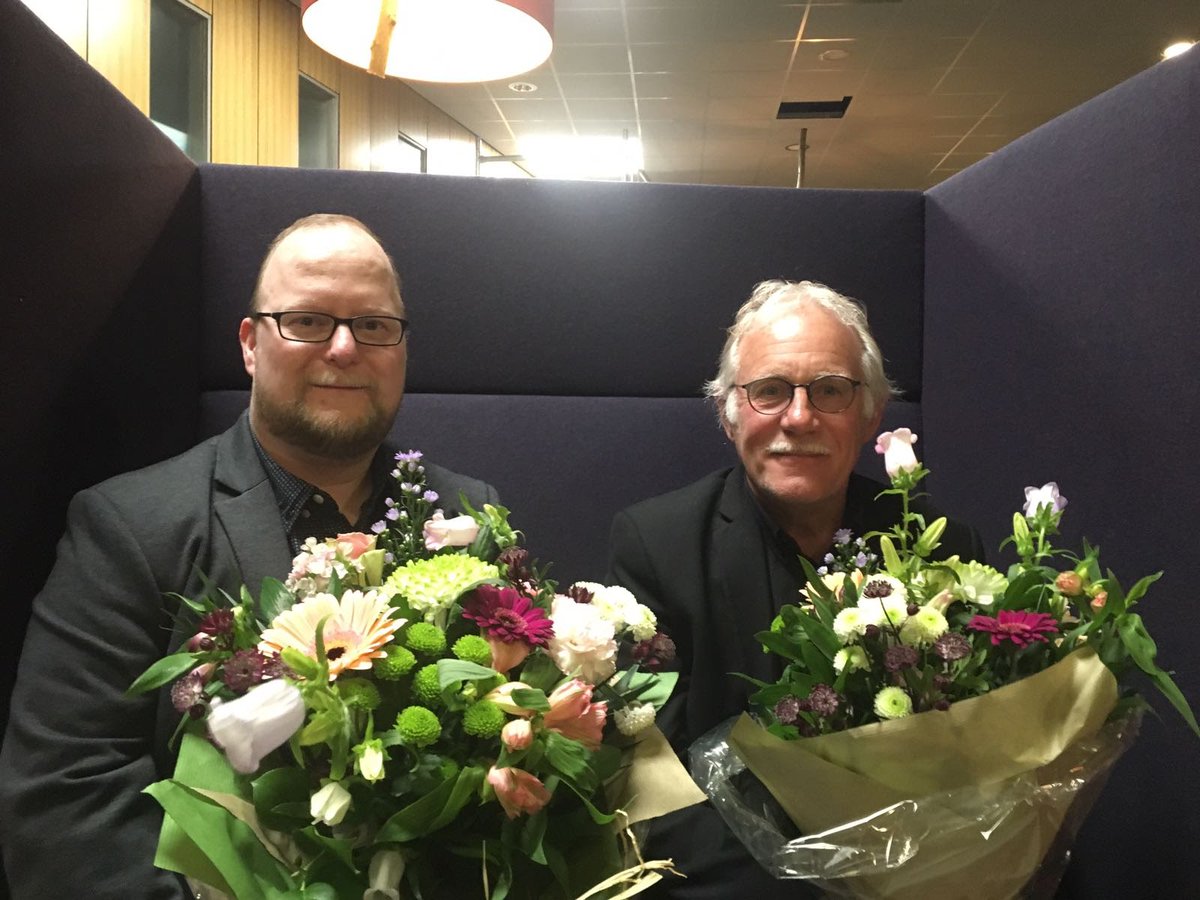 Vanavond zijn onze raadsopvolgers beëdigd. Mient Doek en Willem Boersma, van harte gefeliciteerd!