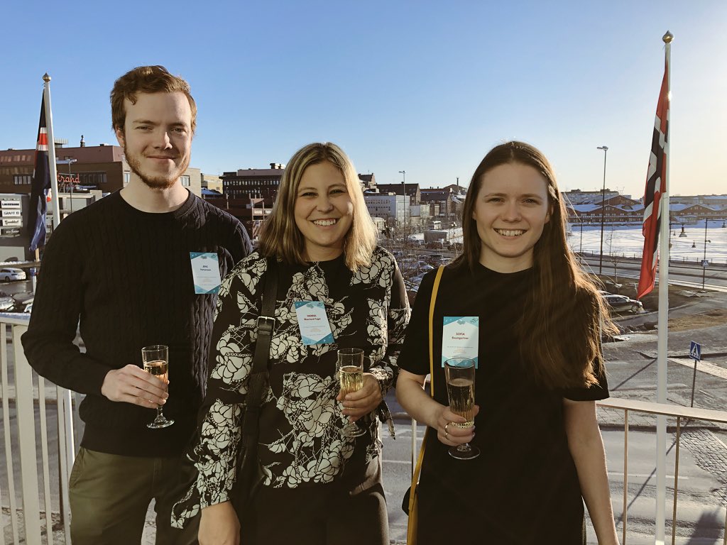 HannaWaerland's tweet photo. På plats i Luleå tillsammans med medlemmar från @Upfumea &amp; @uflulea för att diskutera samarbete mellan Barentsregionen #barentsyouth25 ⭐️ https://t.co/GL404tekjW