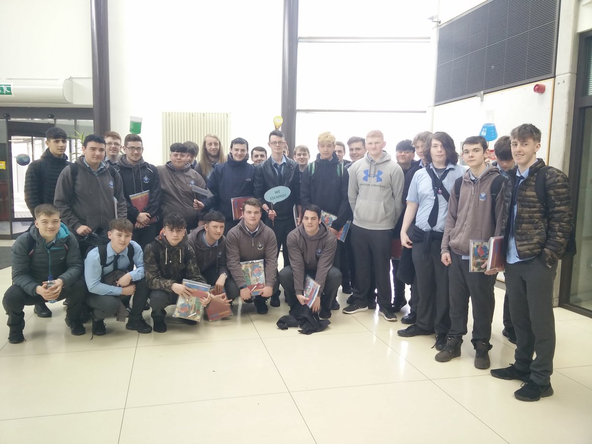 Well done <a href="/ArklowCBS/">Arklow CBS</a> students that participated in our #escaperoomitcarlow event today <a href="/itcarlow/">TraleeAds</a>. Check the new ranking board itcarlow.ie/escape room.