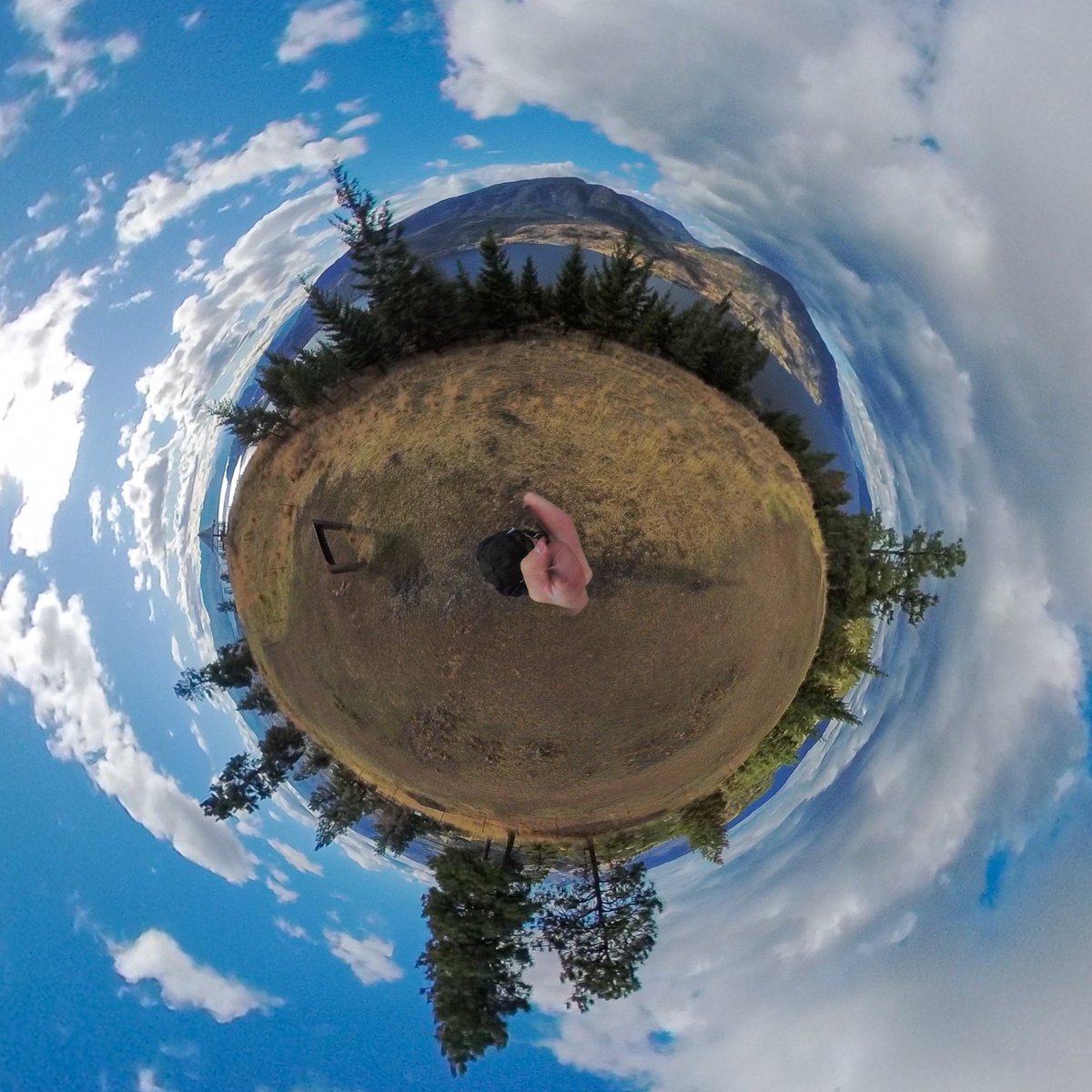 Taxes stressing you out? Here’s a beautiful tiny-planet photo to distract you! ...Now seriously, get back to your taxes...They are due today... #TaxDay