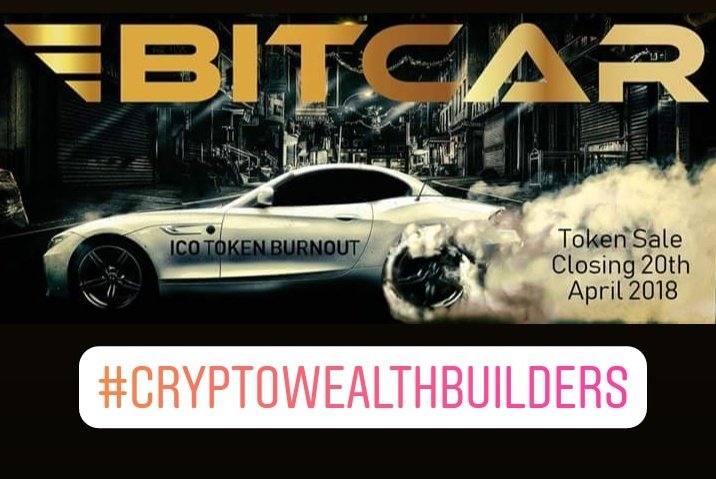 azenzaonline's tweet photo. The Token Sale is coming to a close.... Just 3 day's remaining before the Token Sale ends, This is your last chance to buy tokens and enter the platform during the ICO.

https://t.co/cVICgSvMS5

#Bitcar #ICO #Blockchain #Cryptowealthbuilders #Cryptocars https://t.co/zoALxqTAut