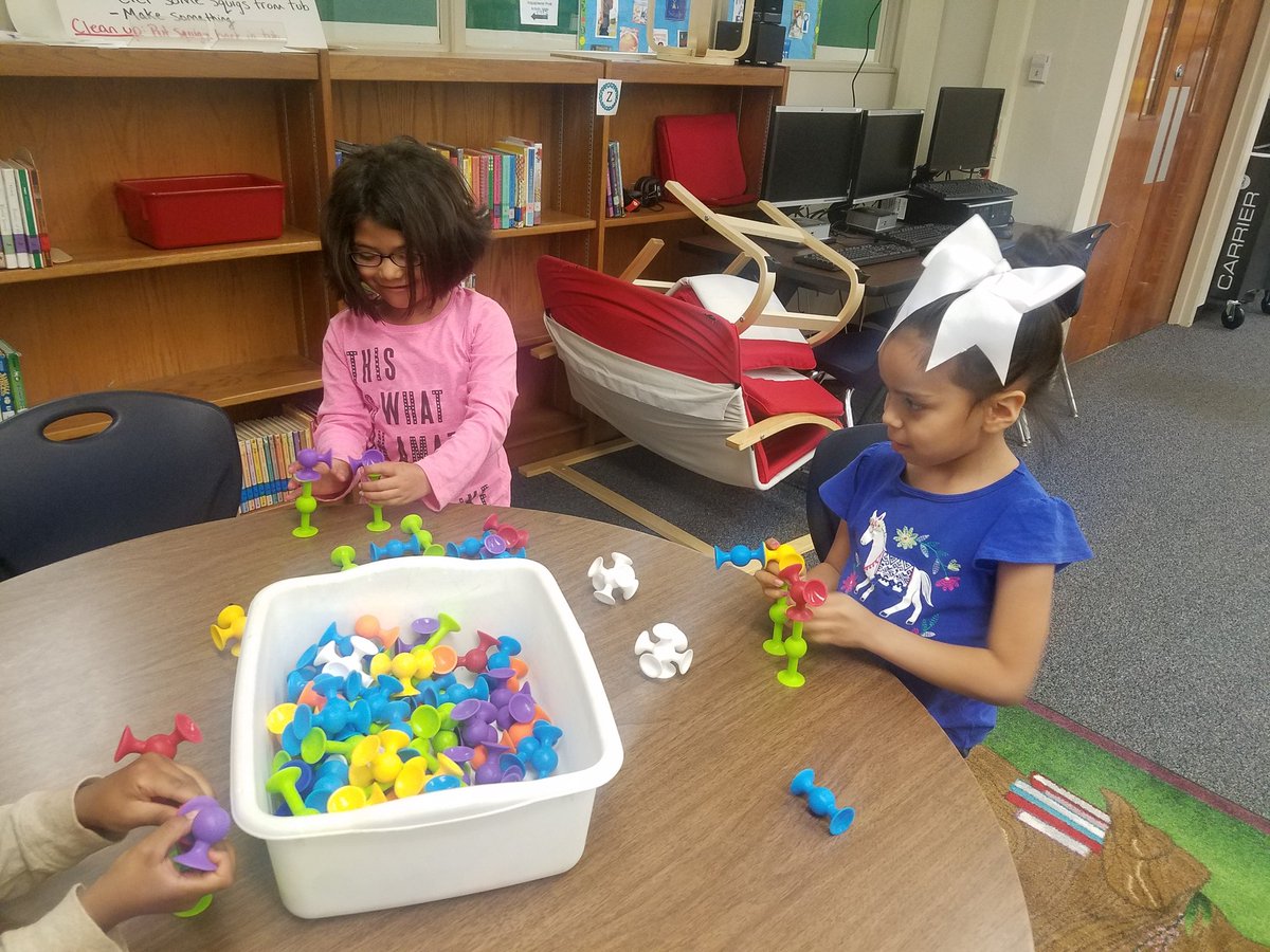 Kinder Learning!! Maker Stations in the Making!!@NISDMeadowVill #MVEInspired
