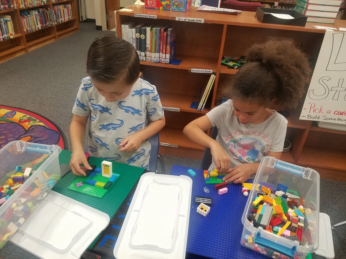 Kinder Learning!!! Maker Stations in the Making!! <a href="/NISDMeadowVill/">Meadow Village ES</a>  #MVEINSPIRED