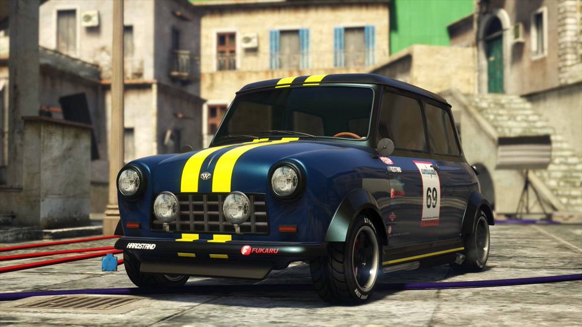 RockstarGames's tweet photo. The most concentrated dose of hipster fuel ever to top the most wanted list

The new Weeny Issi Classic (featured in The Vespucci Job Adversary Mode)
Now in stock at Southern San Andreas Super Autos
https://t.co/A2vyEDQpfK https://t.co/1FncAXTXqL