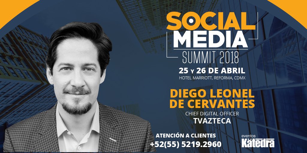 eventoskatedra's tweet photo. Conéctate face to face con especialistas, colegas, creadores y empresas del sector social media, donde construirás relaciones para ampliar tus oportunidades de negocio.

Social Media Summit 25 y 26 de abril , Marriott Reforma, CDMX
Compra tu boleto aquí: https://t.co/purpY22Qgq https://t.co/orB4Q6FKsX