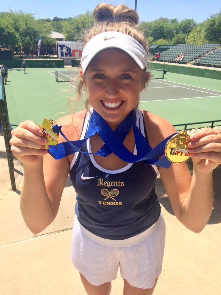 It’s a great day to be a Regents Knight! State Champs!!!! #TOOKSTATE #RegentsTennis <a href="/TAPPSbiz/">TAPPS</a>