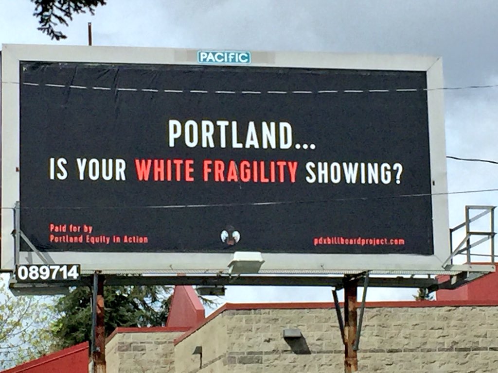 MikeKATU's tweet photo. SIGNS - a community group, Portland Equity In Action, is using billboards like these across the city to bring awareness of black men who’ve lost their lives in local police shootings. Your thoughts? #LiveOnK2 https://t.co/SN5vtOAXaB