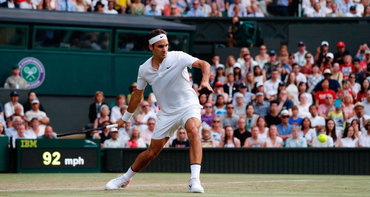 ann_ac22's tweet photo. Memories from W'17 😍
The green of the freshly mowed grass, the white attire & his elegance - just peRFect ❤️
#WaitingForRF #Wimbledon #Federer https://t.co/rAZQrQTjaO