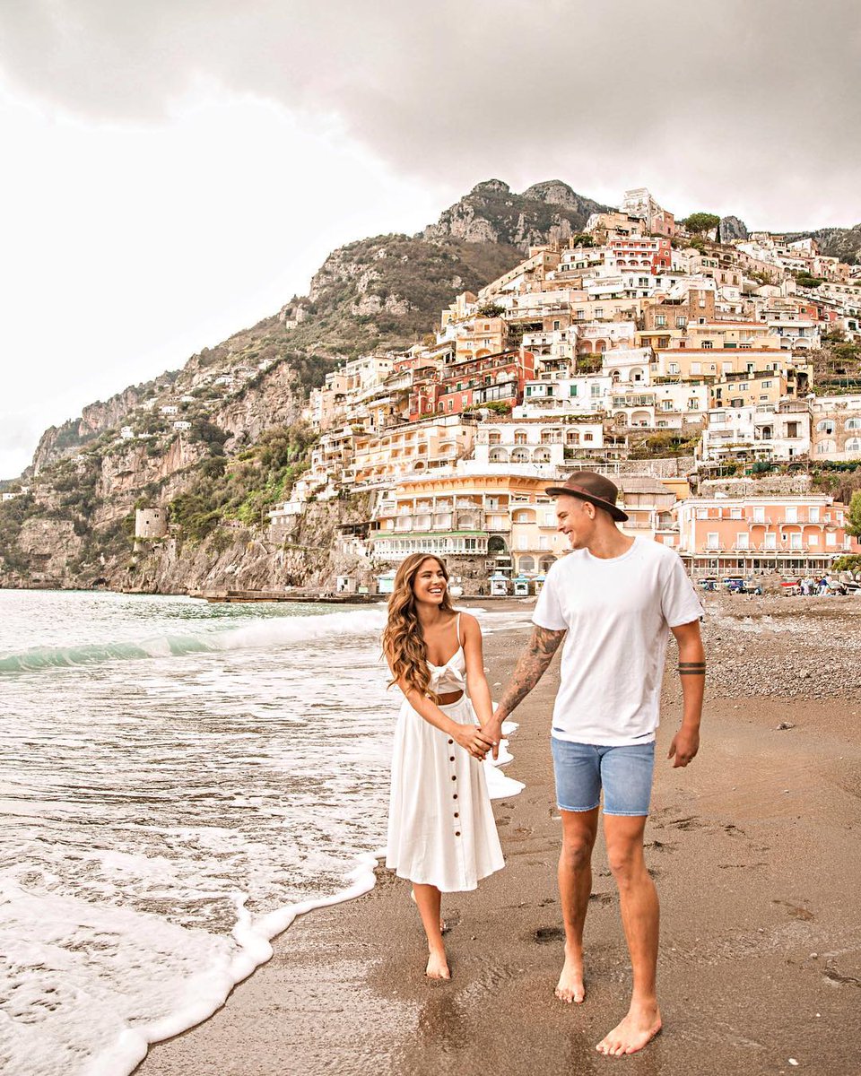 Honeymooning in the magical town on Positano. ✨ #werentvillas #amalficoast Instagram  📸  Jamienkidd