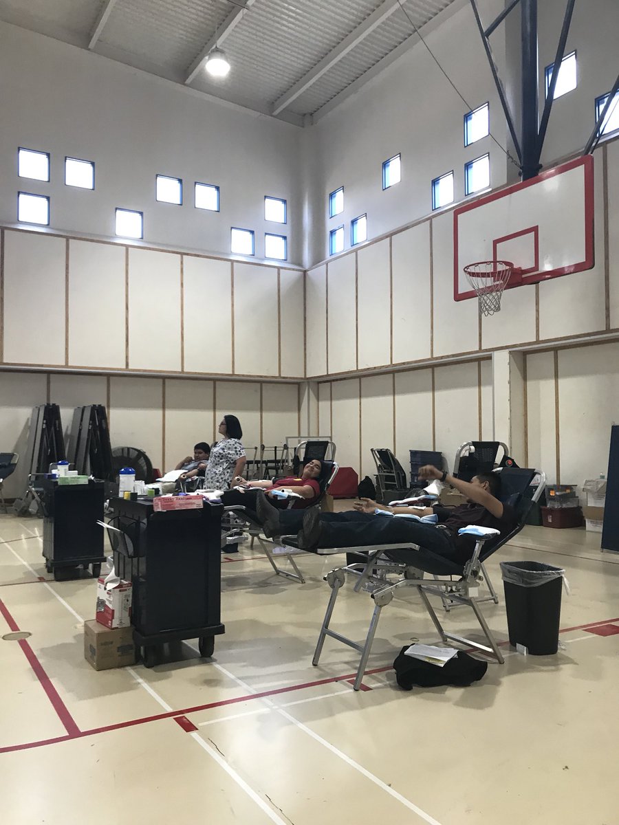 GraniteHillsASB's tweet photo. Granite Hills Annual Blood Drive! Our Grizzlies did great, big thank you to those were able to donate! 💉🐵 https://t.co/kFfc37lLI0