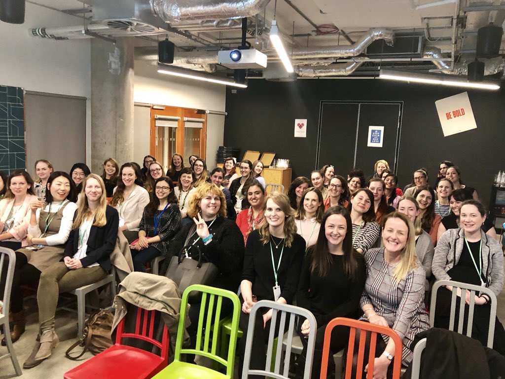 herplusdata's tweet photo. Feeling very inspired after a packed #herplusdata event tonight โค๏ธ Powerful talks from more amazing women working in data. Thanks @SophDaly @ailbhementon @GrainneAMcD for sharing career stories and advice. Weโre already planning the next event so watch this space! https://t.co/a89D4OqvTk