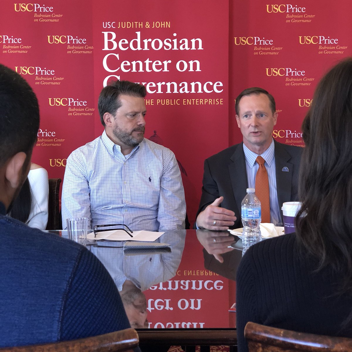 BedrosianCenter's tweet photo. We are learning so much from Robert McKenrick from the Greater Los Angeles Healthcare System of the U.S. Dept of Veterans Affairs.
#leadership #veterans #governance #meetchallenges #service #community #civics #publicgood https://t.co/ZssS1G6nqh