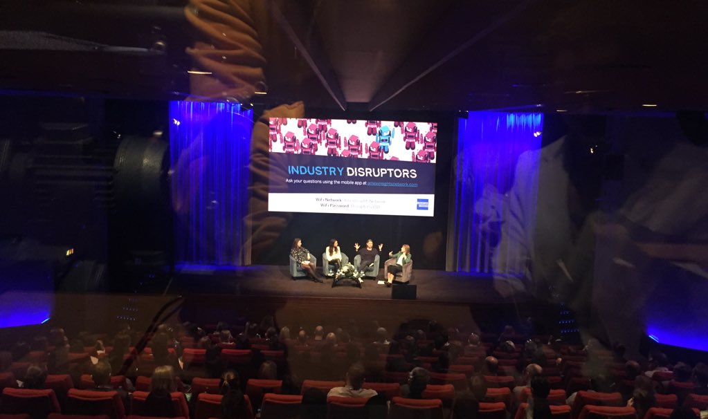 elenoukos's tweet photo. The #futureisfemale❗️Birds eye view of the @AmexUK #InsightsNetwork panel on #IndustryDisruptors ft. @farfetch @TripAdvisorUK @springwise and @BBCNews Fiona Bruce. A big thank you to everyone involved! https://t.co/ZFx35d1yvM