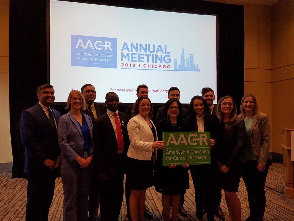 AACRPres's tweet image. My first meeting with the #AACRAMC Council. Early-career scientists are critical to sustaining the cancer workforce, and I look forward to working with our Associate Members to advance the AACR's mission. #ECR #AACR18