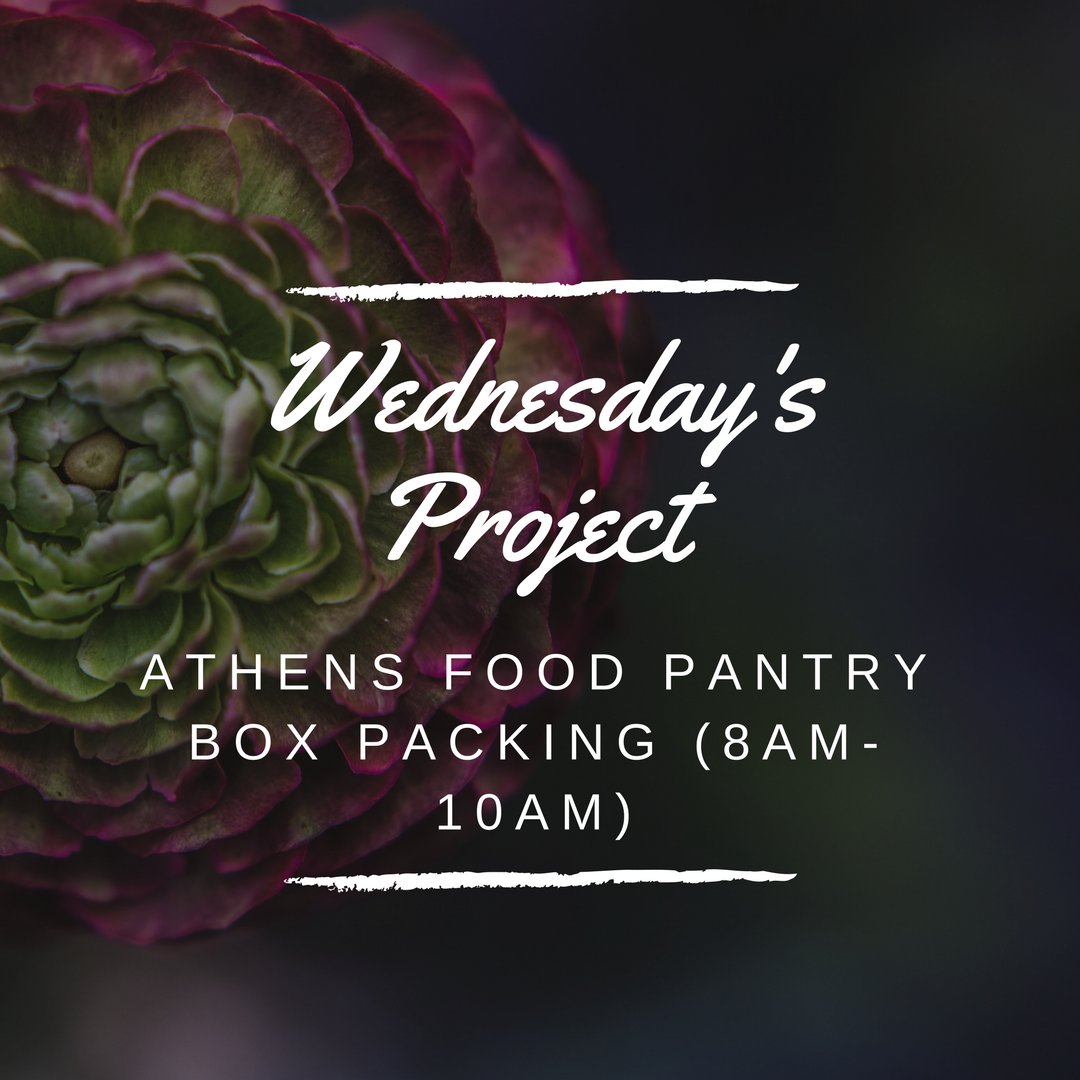 ServeAthens's tweet photo. We are almost halfway through AB Week. Thank you to everyone who has volunteered so far. Here is Wednesday's project.
#serveathens #communityservice #athensbeautificationday #abday #abday2018 #athensohio #ohiou #ohiouniversity #abweek https://t.co/9m8rbtHqIy