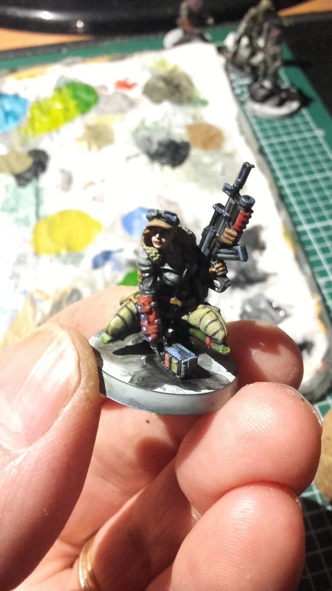 Figurines pour le jeu infinity. Peinte pour un ami.

#painting #infinity #corvusbelli #wargames