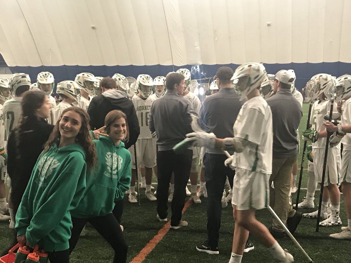 Troy_Stein's tweet photo. Boysβ Lacrosse coaches working on adjustments after 1st quarter. LVS leads #Hornets 5-4. #ManagersRock https://t.co/XNOkA7pHCz