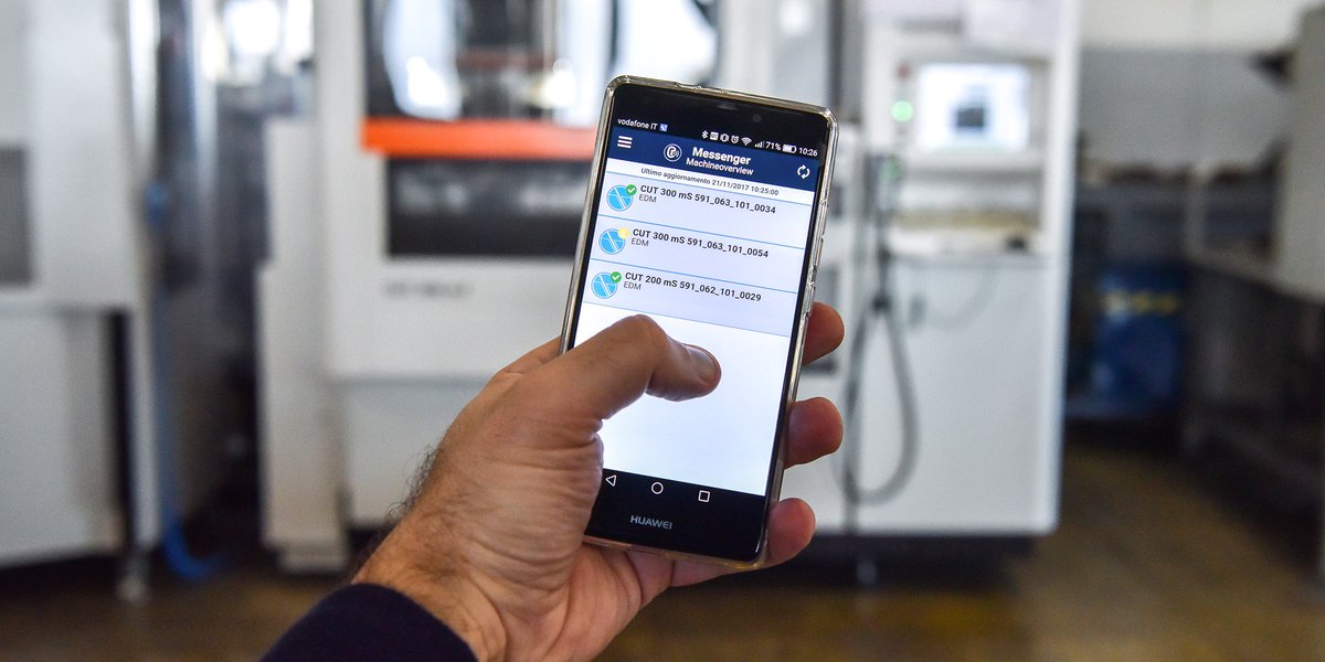 GFMS_US's tweet photo. Smart solutions for the factory of the future: The #rConnect software solution from #GFMachiningSolutions allows the Italian mold and tool maker Aldeghi to ensure maximum machine uptime. Learn more: https://t.co/JeRx2aKR5E https://t.co/nURe9cuz0N