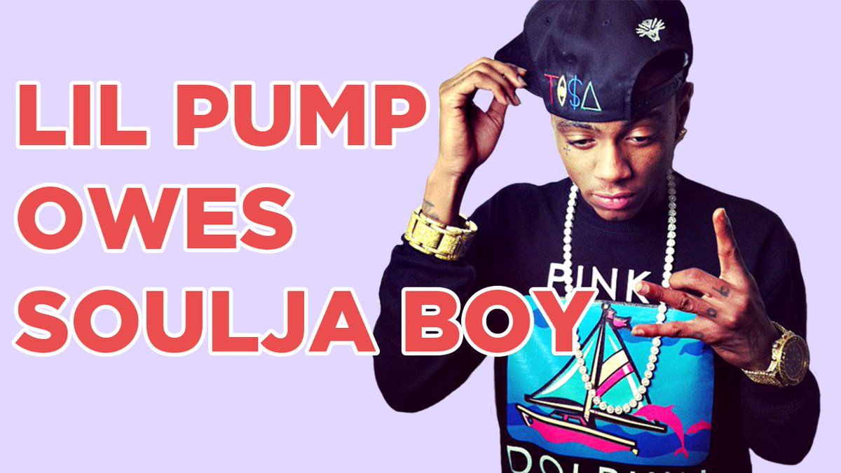 tkwpresents's tweet photo. It's a hot take, I know, but just give me a second. Soulja Boy and Lil Pump have a lot more in common than you think.

https://t.co/gEfTD1EDYn https://t.co/lB1r9Ewqcn