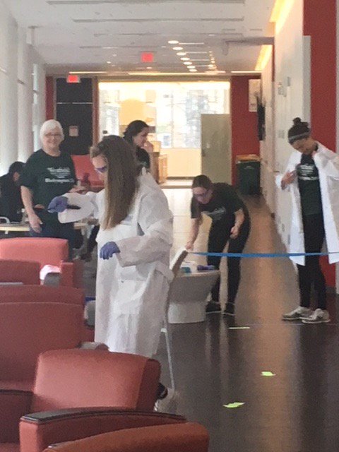 Westfield_Bio's tweet photo. Biolympics 2018!  @Westfield_Bio majors are taking a break from studying to enjoy some friendly competition!  Which team will take home the trophy?  @WestfieldState https://t.co/R6zpBhXIZZ