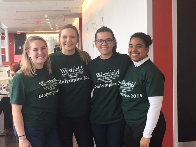 Westfield_Bio's tweet photo. Biolympics 2018!  @Westfield_Bio majors are taking a break from studying to enjoy some friendly competition!  Which team will take home the trophy?  @WestfieldState https://t.co/R6zpBhXIZZ