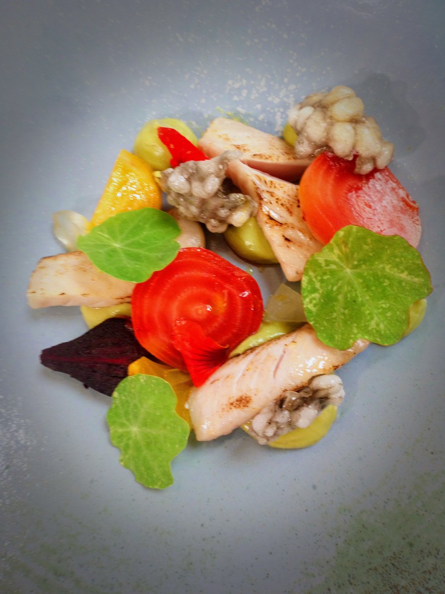 Spring is here! #scorched #mackerel #babybeetroot #avocadopuree <a href="/laurenshah1/">lauren shah</a> <a href="/GPicassoParr/">Gracie Picasso-Parr</a> <a href="/Stevencooper86/">Steven cooper</a> <a href="/PNederfors/">Petra nederfors</a> <a href="/carmen_cata/">Carmen Constantin</a> <a href="/PMCrownPlace/">ISS Crown Place</a> <a href="/Foodexcellence/">Nickell’s Blossoming Garden</a>