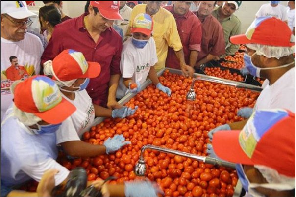 ProGuarico's tweet photo. En el municipio Camaguán del estado Guárico, fue inaugurada por el gobierno regional, en conjunto con la empresa de @Alimentosilmaca una planta procesadora de tomates, informó el gobernador de la entidad, @josemvasquez | #100PorCientoPensionados @NicolasMaduro @MinppalOficial https://t.co/L4lmPrZVI7