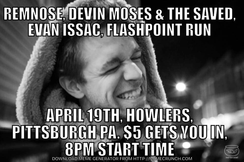 FlashpointRun's tweet image. Come see us perform at Howlers in Bloomfield, this Thursday April, 19th at 8:00pm!