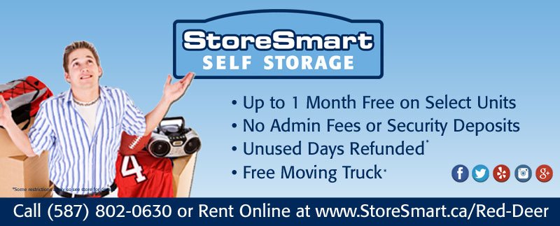 StoreSmart's tweet image. Hey #RDC students! We&apos;ve got great student specials! Call (587) 802-0630 or rent online in minutes at goo.gl/YyvxF6 .