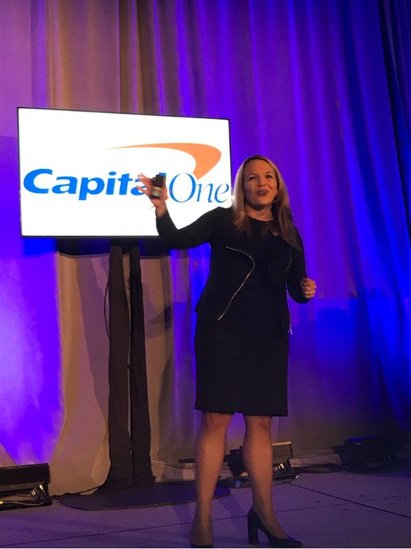 CapitalOneCA's tweet photo. Our very own @Christina_Mc2 VP HR Canada, delivers a keynote on “What does strategic HR really mean?” at the HR Leaders Summit West in Vancouver. #HRLSWEST #HR https://t.co/LZH7qJKEaq