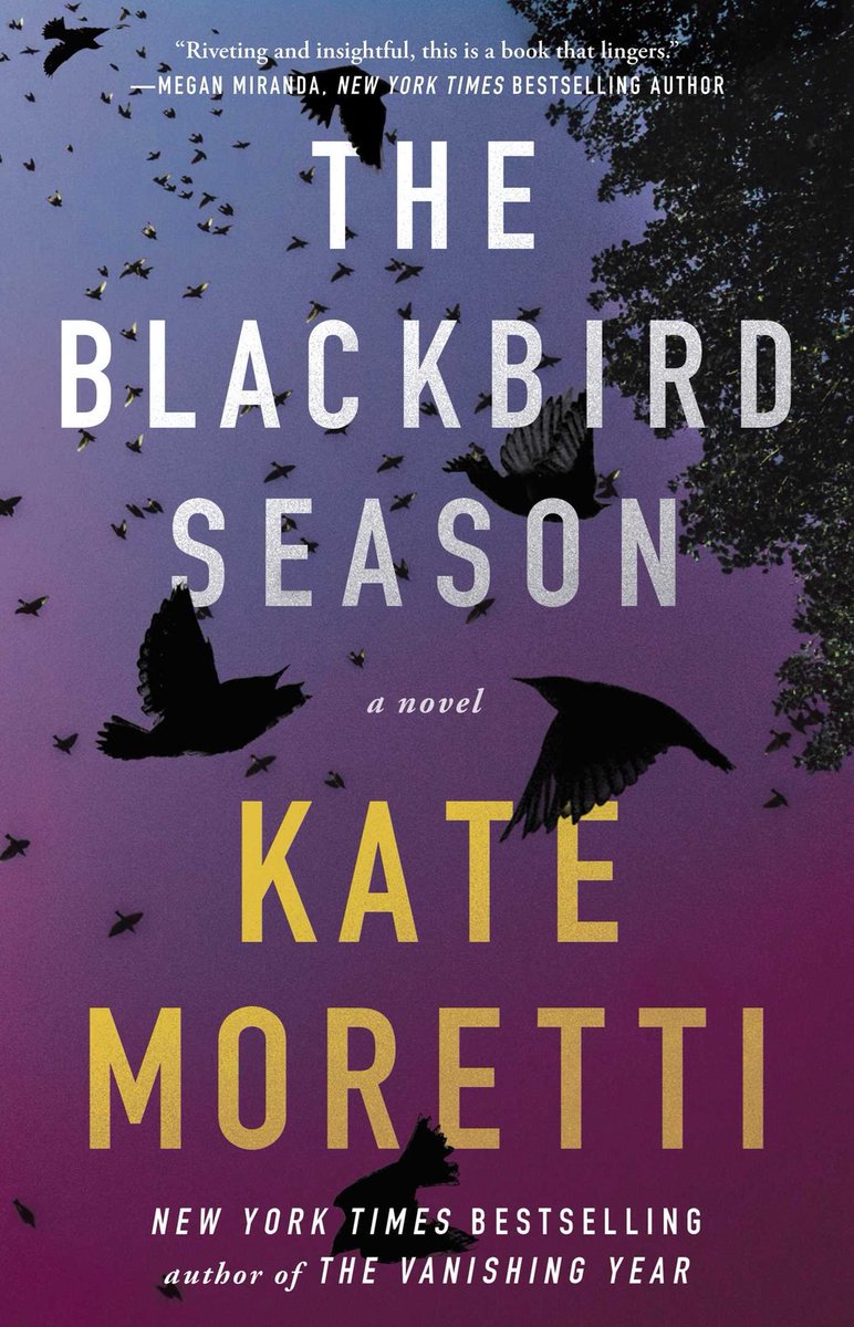 Finished #TheBlackbirdSeason by <a href="/KateMoretti1/">Kate Moretti</a>. Thoroughly enjoyed it! Highly recommend! -j #BookClub #mustread #thriller #BookRecommendations