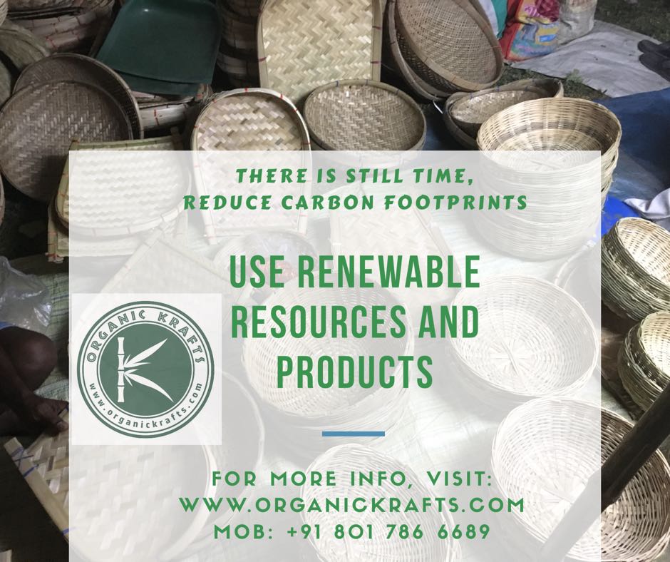 #reducecarbonfootprints #adaptorganicproducts #empowerartisans #organicproducts #madeinindia #organickrafts #organicutilities #bambooproducts #MakeInIndia