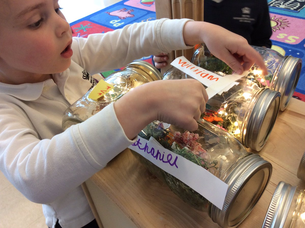 BISCLPReception's tweet photo. Thank you to Oliver's Mom and Grandma for a wonderful Parent Assist today! The #BrilliantBadgers absolutely loved making their own Fairy Gardens. What a wonderful way to celebrate the start of our new topic! #thebrilliantbugball @The_IEYC #cooperation #BISCLPReception https://t.co/Vi5nflCKPV